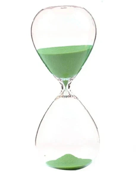 Junips | Creative transparent hourglass made of glass