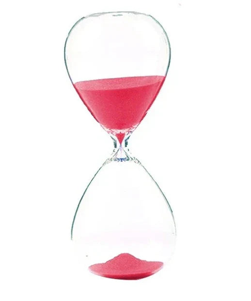 Junips | Creative transparent hourglass made of glass