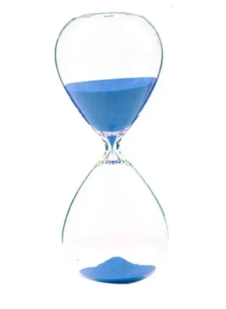 Junips | Creative transparent hourglass made of glass