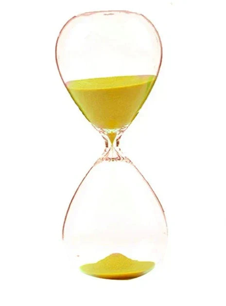 Junips | Creative transparent hourglass made of glass