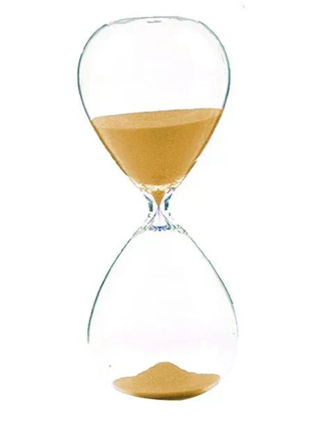 Junips | Creative transparent hourglass made of glass