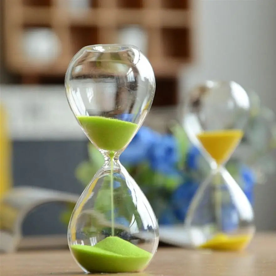 Junips | Creative transparent hourglass made of glass
