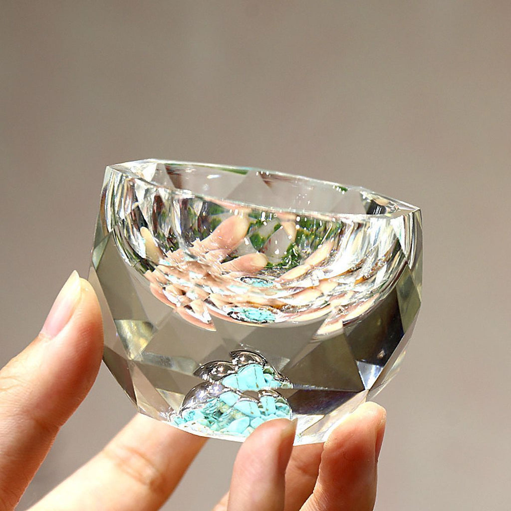 Junips | 50ml diamond-cut crystal drinking glasses vodka shot glasses wine glasses whiskey glasses spirits sake soju brandy tea cup
