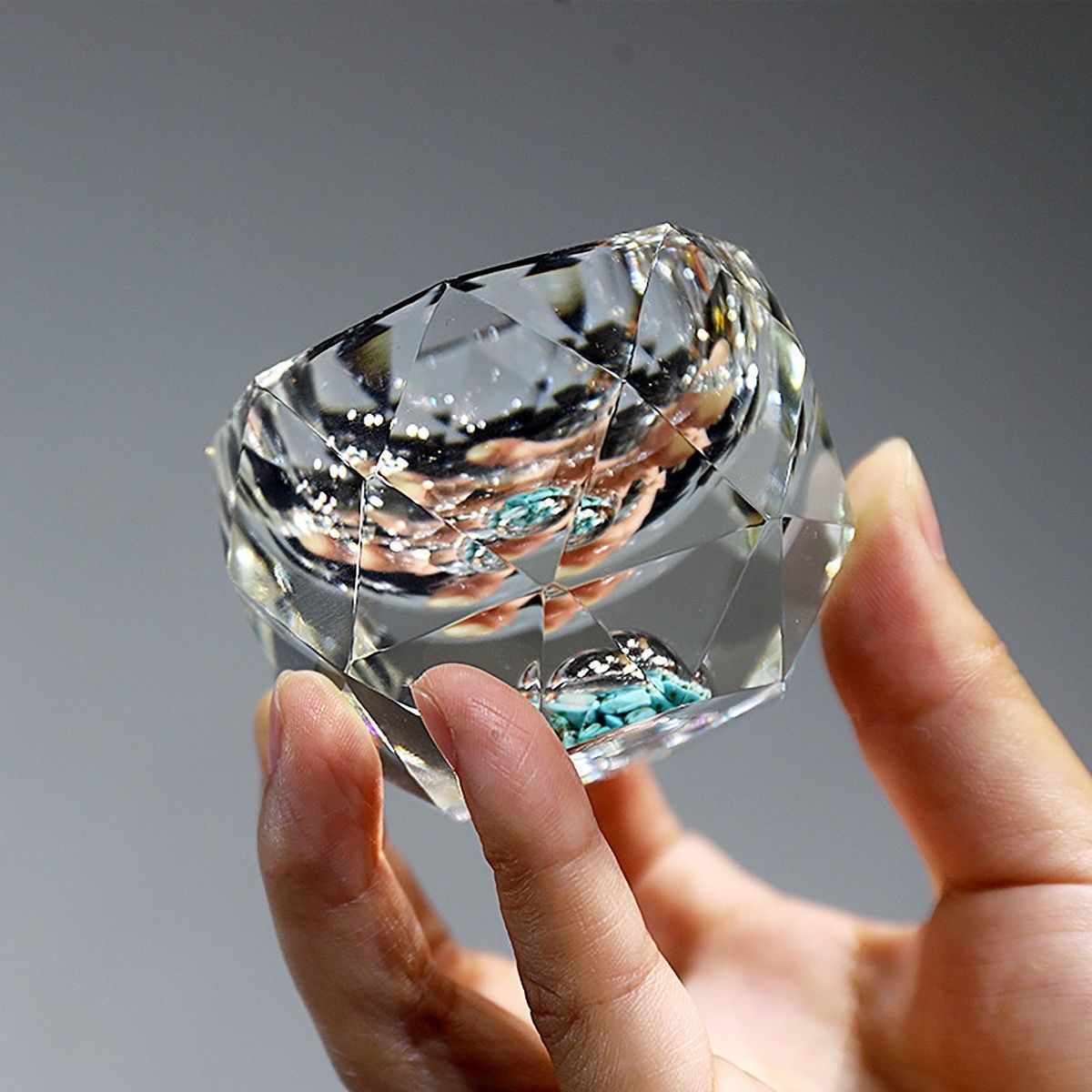 Junips | 50ml diamond-cut crystal drinking glasses vodka shot glasses wine glasses whiskey glasses spirits sake soju brandy tea cup