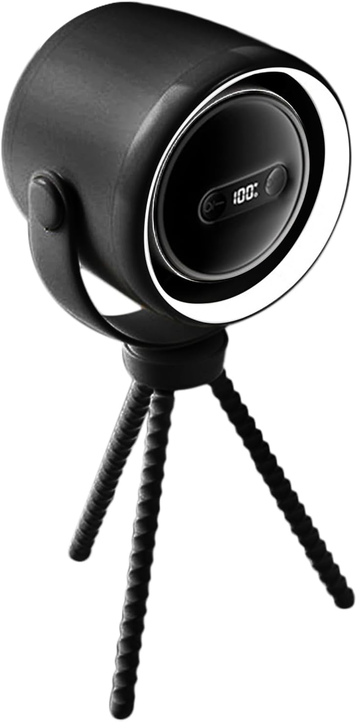 Junips | Rechargeable Clip-On Stroller Fan with Night Light 100 Speeds