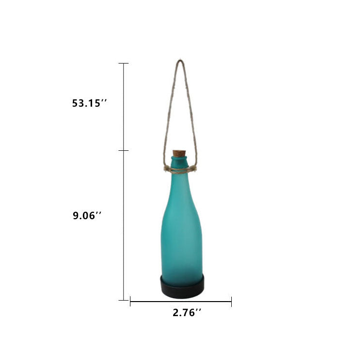 Junips | 5 Piece Solar Wine Bottle Light Outdoor Decoration Plastic LED Hanging Light