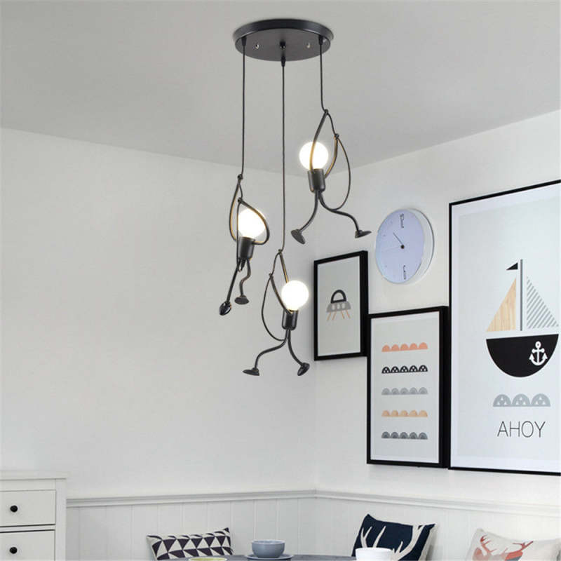 Junips | Retro Iron Man Pendant Light