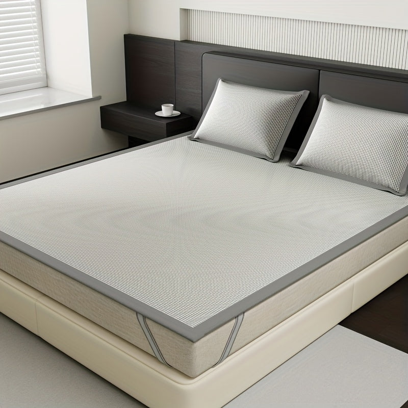 Junips | AeroCool Cooling Mattress Protector – Breathable Ice Silk Bed Cover for Hot Sleepers