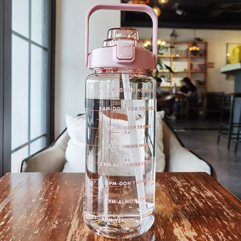 Junips | Large Plastic Cup Portable Water Bottle