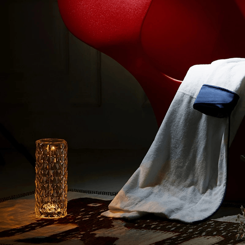 Junips | Rose Rays Crystal Diamond Table Lamp