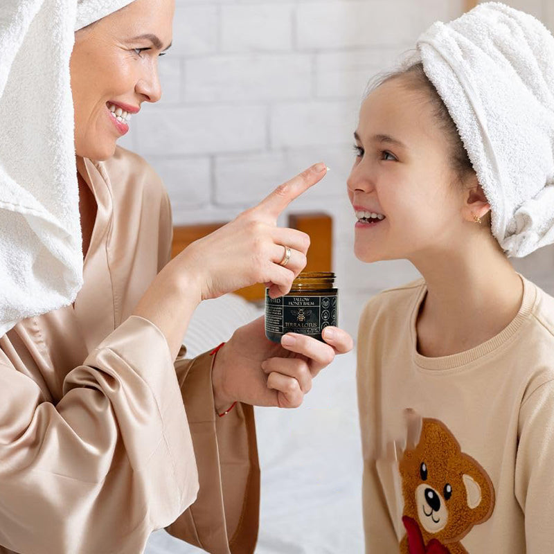 Junips | Beef fat beeswax and honey face cream