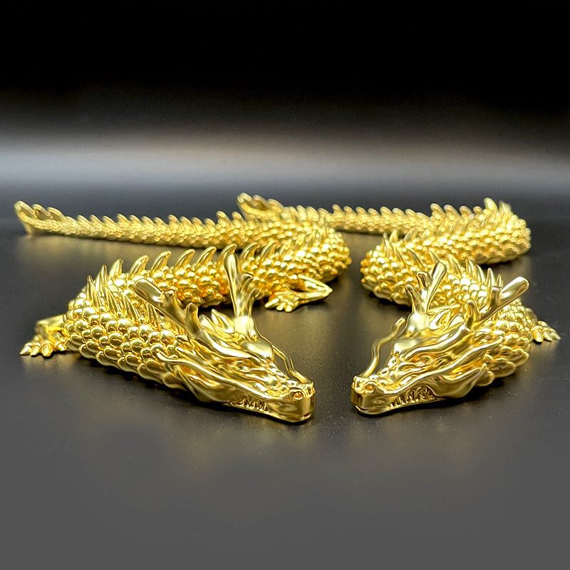 Junips | Golden Dragon with Movable Joints