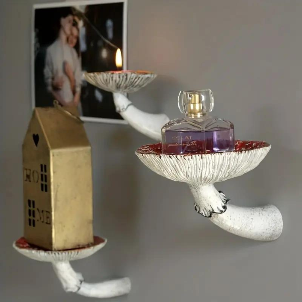 Junips | Floating Mushroom Shelf