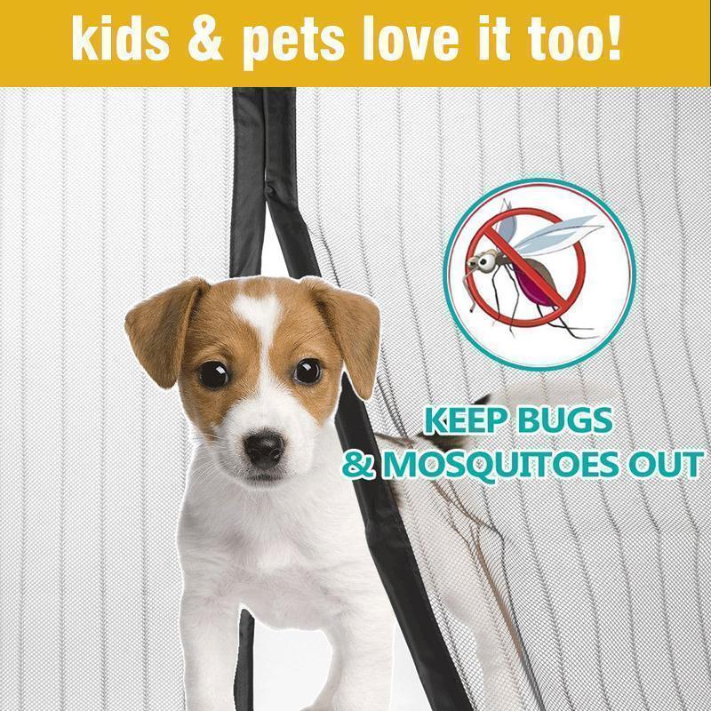 Junips | Magnetic Fly Screen Door with Velcro Closure