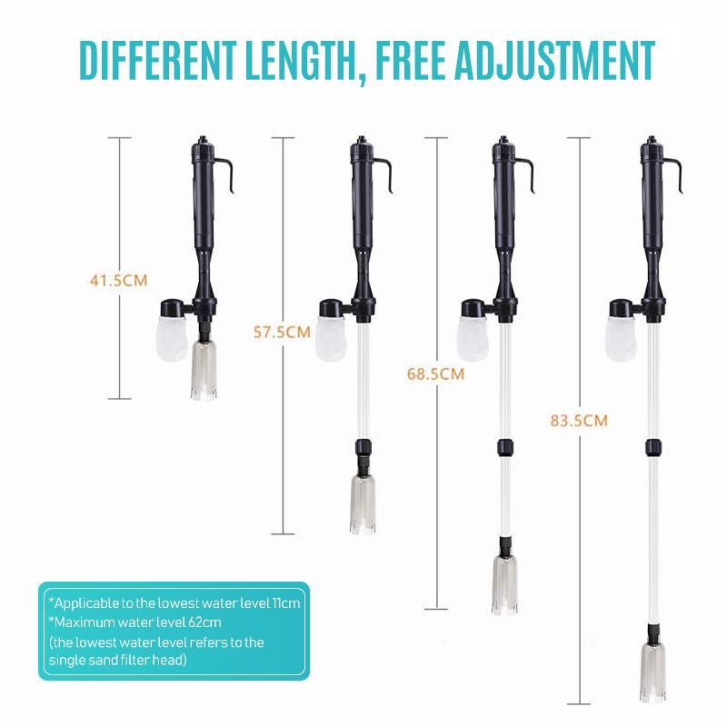 Junips | Automatic water changer for fish tank electric sand washer