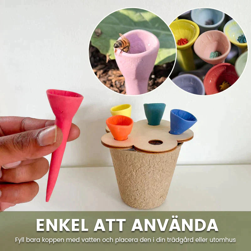 Junips | Drinking cup for bees and insects