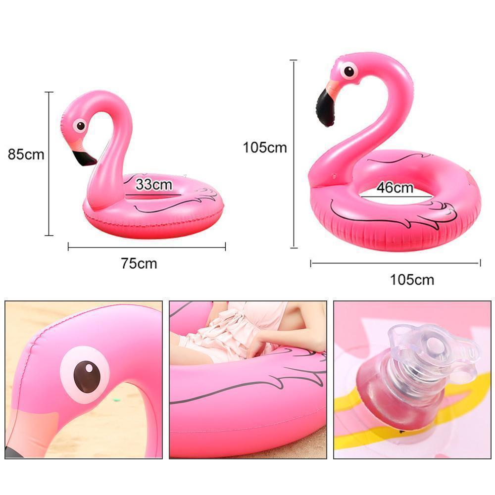 Junips | Inflatable Flamingo Pool Swimming Ring