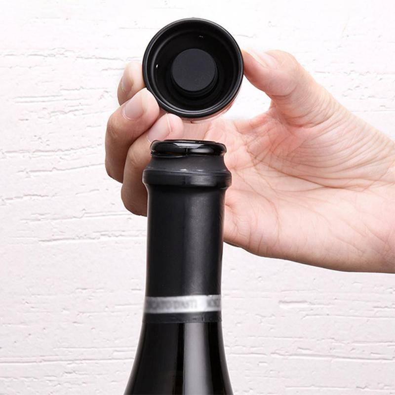 Junips | Reusable leak-proof silicone sealing cap for champagne and wine bottles