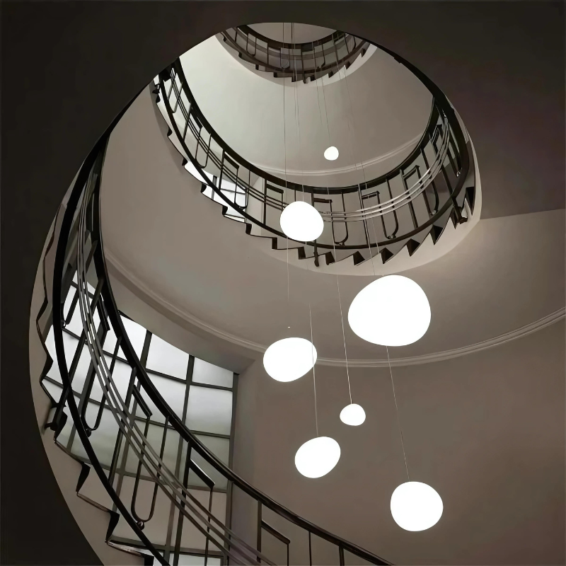 Junips | Elegant Glass Pebble Pendant Light
