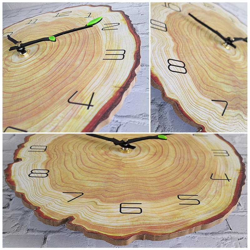 Junips | Wooden Annual Rings Wall Clock
