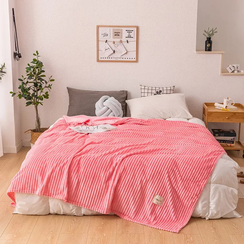 Junips | Thick Flannel Autumn Blanket - WarmHaven