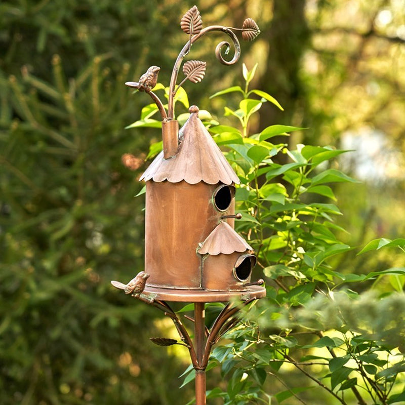 Junips | Birdhouse Garden Stakes
