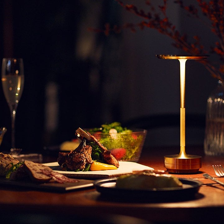 Junips | Cordless Table Lamp - Dimmable & Rechargeable Waterproof Desk Light
