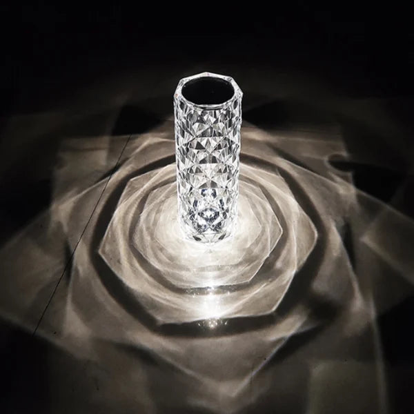 Junips | 16 Colors Rose Rays Crystal Diamond Table Lamp