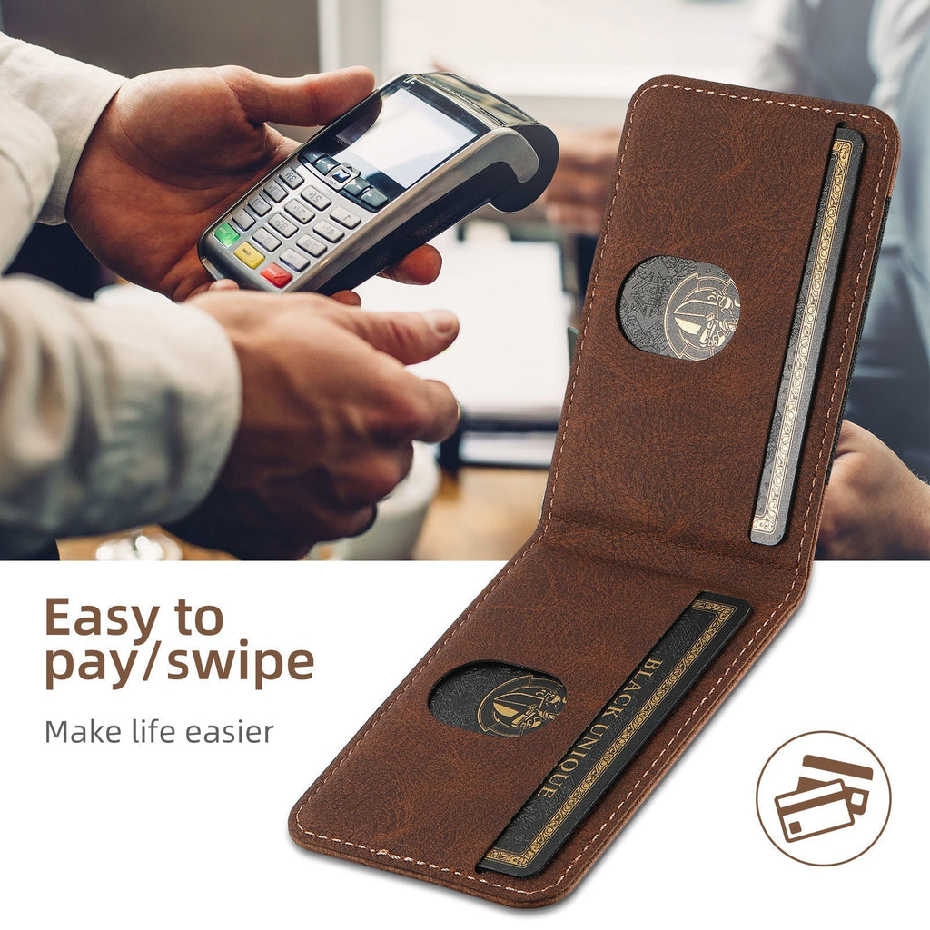 Junips | Leather phone case with card holder and MagSafe compatibility