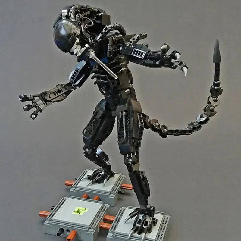 Junips | 600PCS Prometheus Aliens Vs Predator Space Alien Figure Mech Model Building Blocks Toy Kids Gift