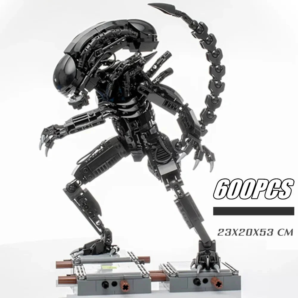 Junips | 600PCS Prometheus Aliens Vs Predator Space Alien Figure Mech Model Building Blocks Toy Kids Gift