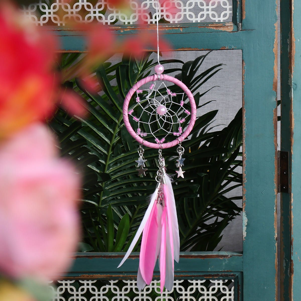 Junips | Frendorf Tree of Life Gemstone Dreamcatcher Hanging Jewelry