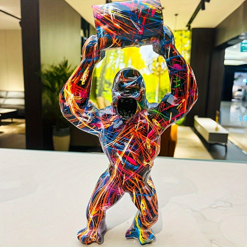Junips | Luxury Graffiti Donkey Kong Barrel Sculpture