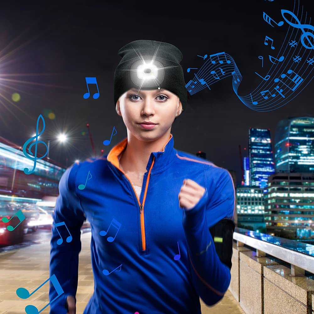 Junips | Bluetooth Beanie Hat Light Wireless Headphones