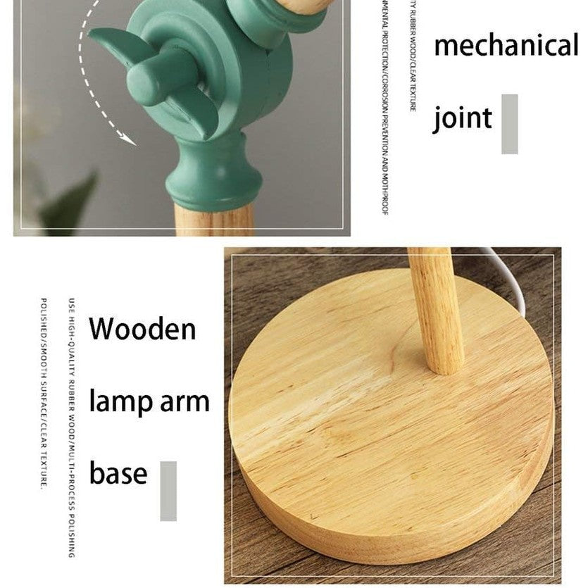 Junips | Wooden Adjustable Table Lamp | Nordic Lighting