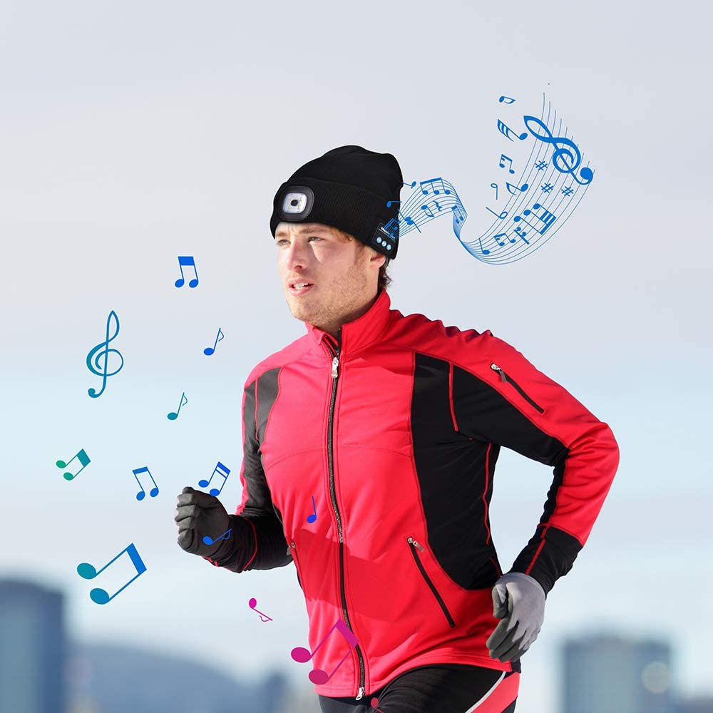 Junips | Bluetooth Beanie Hat Light Wireless Headphones