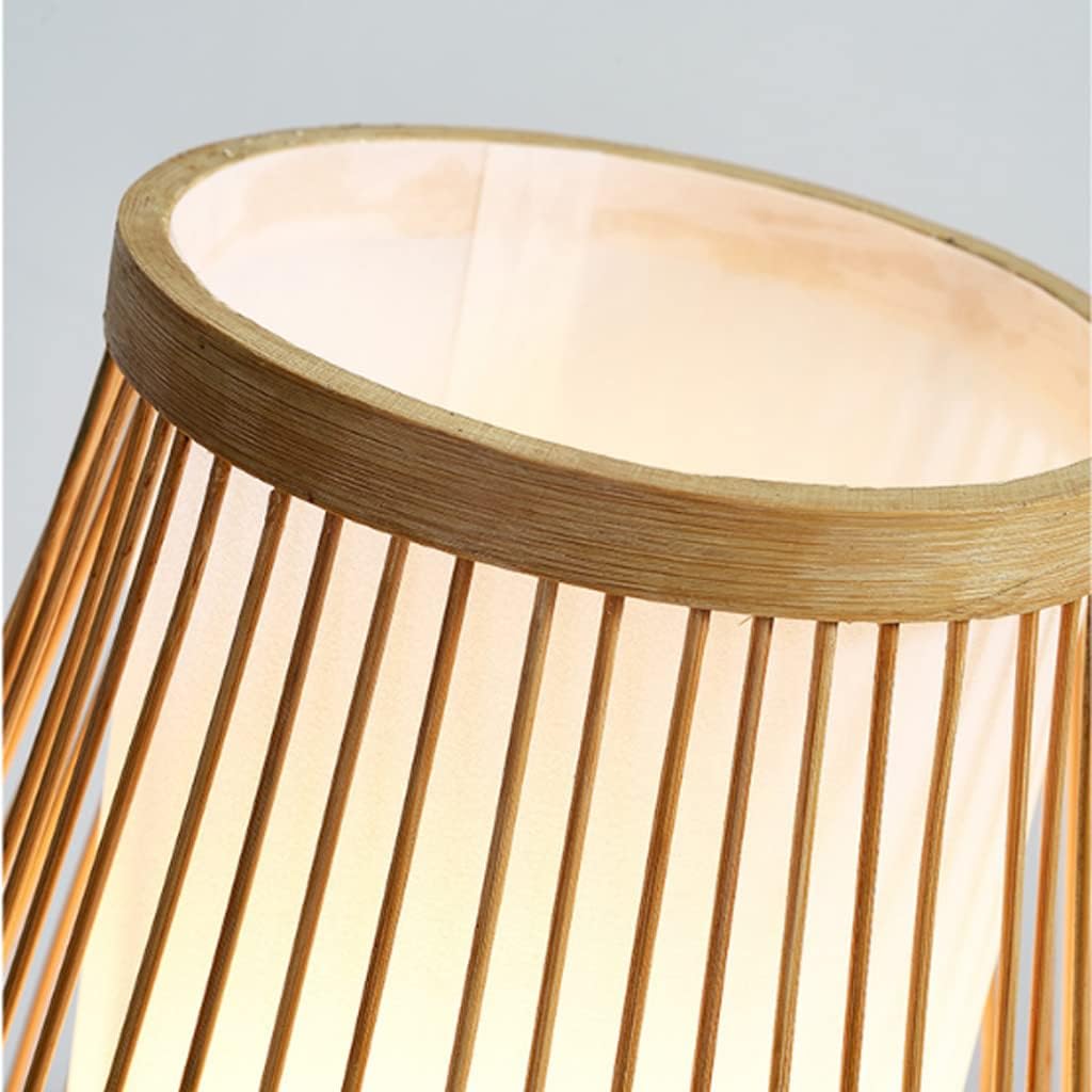Junips | Zen-Inspired Bamboo Table Lamp for Bedroom and Living Room