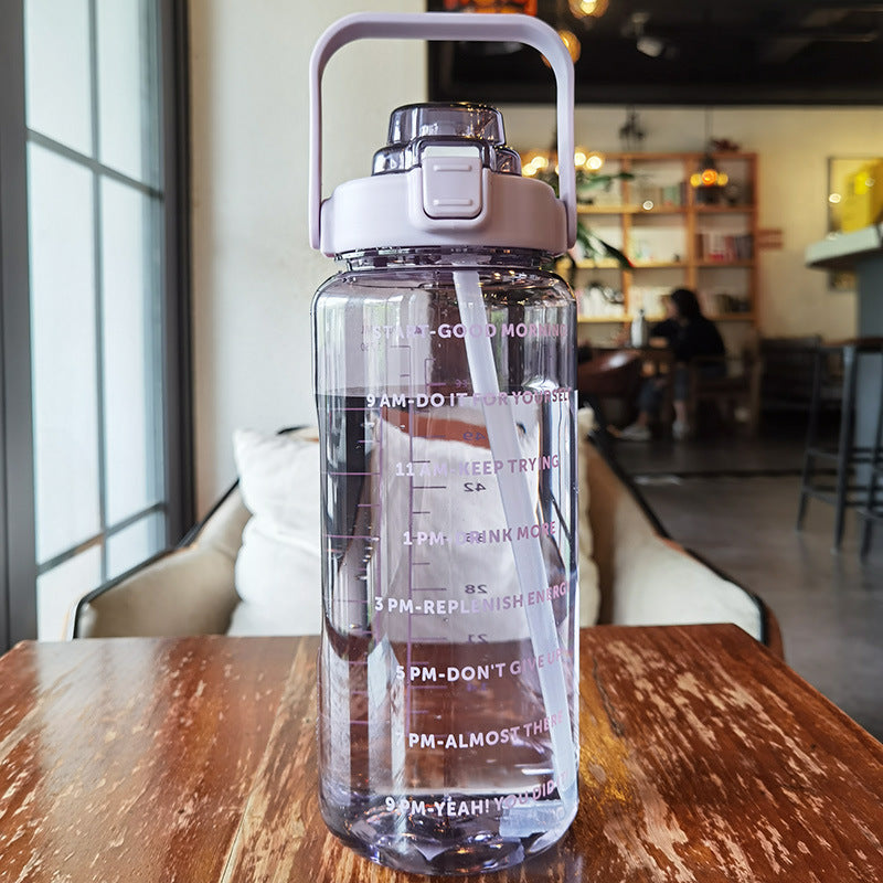 Junips | Large Plastic Cup Portable Water Bottle