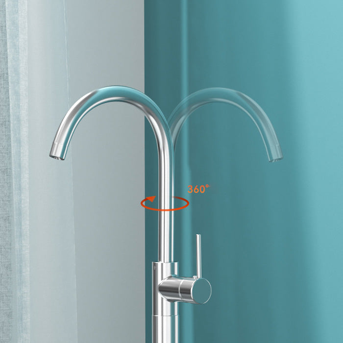 Junips | Modern Freestanding Bathtub Faucet Copper Floor Mounted Freestanding Bathtub Faucet