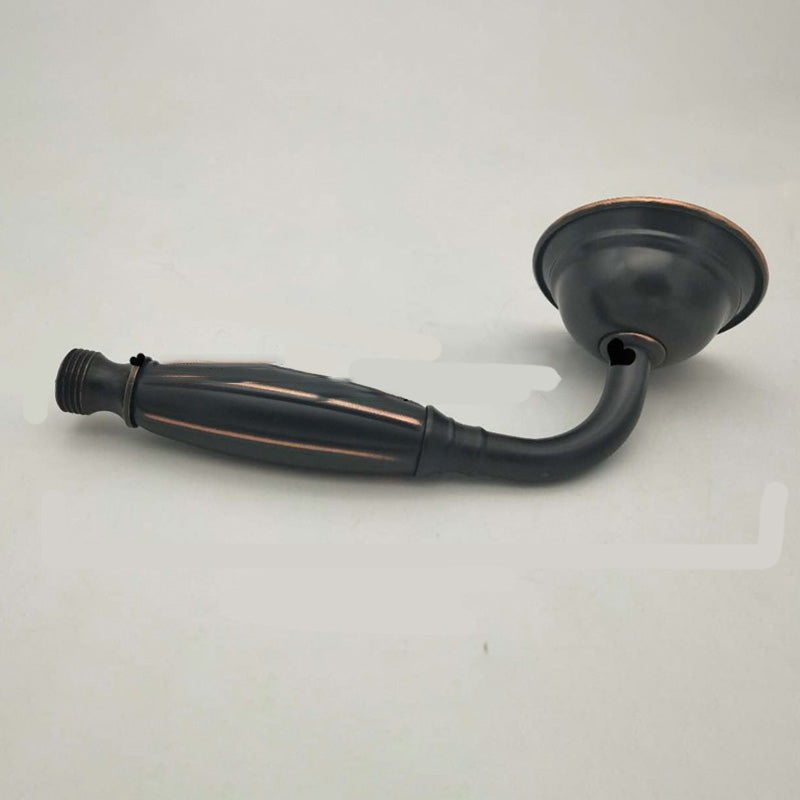 Junips | Traditional Handheld Shower Head with Hose Polished Brass Wall Mounted Shower Head