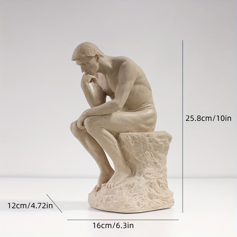 Junips | Creative Character Sculpture, Thinker Decoration