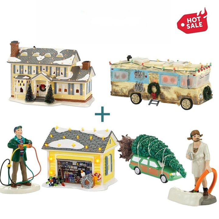 Junips | National Lampoon’s Christmas Vacation-Inspired Ceramic Village