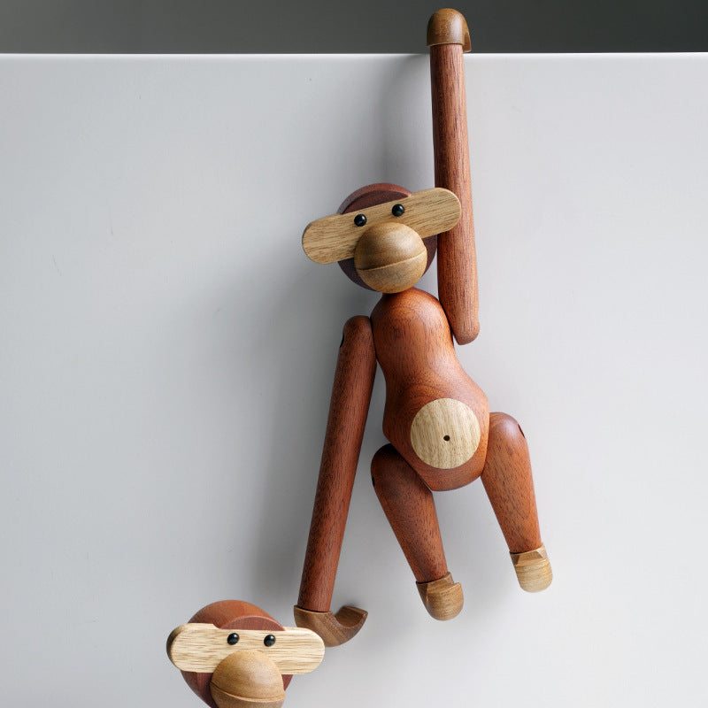 Junips | Cheeky Monkey Solid Wood Ornament