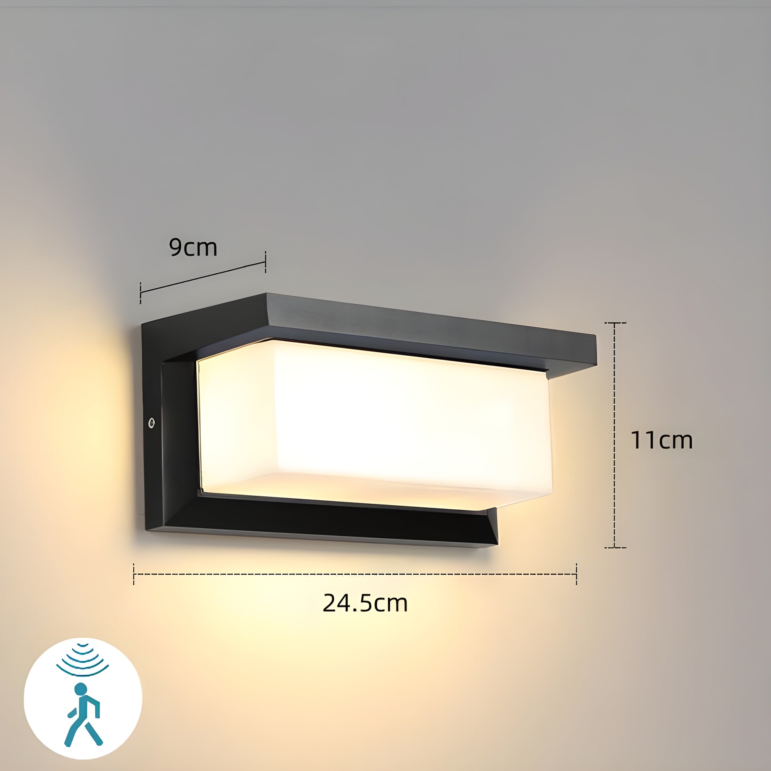 Junips | LED Outdoor Motion Sensor Waterproof Wall Lamp