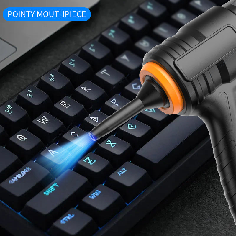 Junips | Portable wireless handheld vacuum cleaner, cyclone suction cordless vacuum cleaner, rechargeable vacuum cleaner with strong suction power suitable for cars/offices/homes
