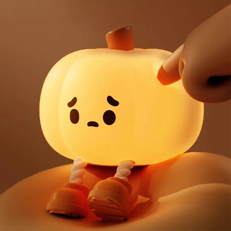 Junips | Cute Halloween Pumpkin and Lighted Ghost Night Light