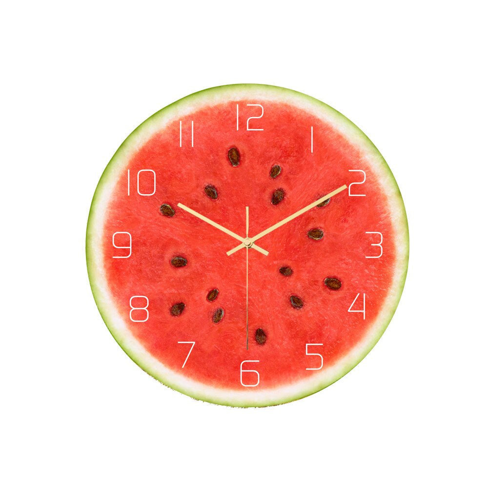 Junips | Fruit Fiesta Wall Clock - Cheerful Decoration for Your Room