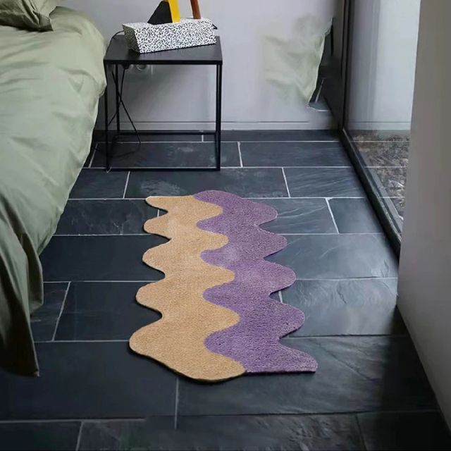 Junips | Abstract Color Block Rug made of Cotton-Polyester