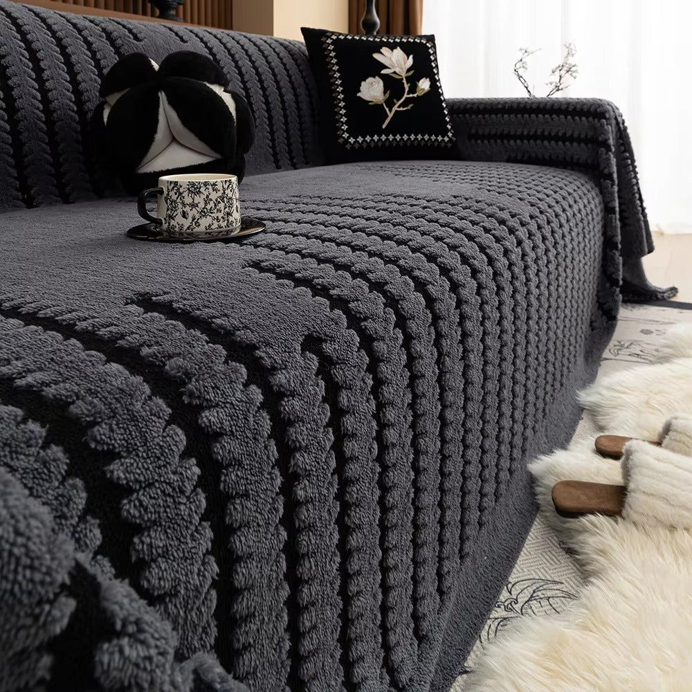 Junips | Heritage Plush Tufted Sofa Cover