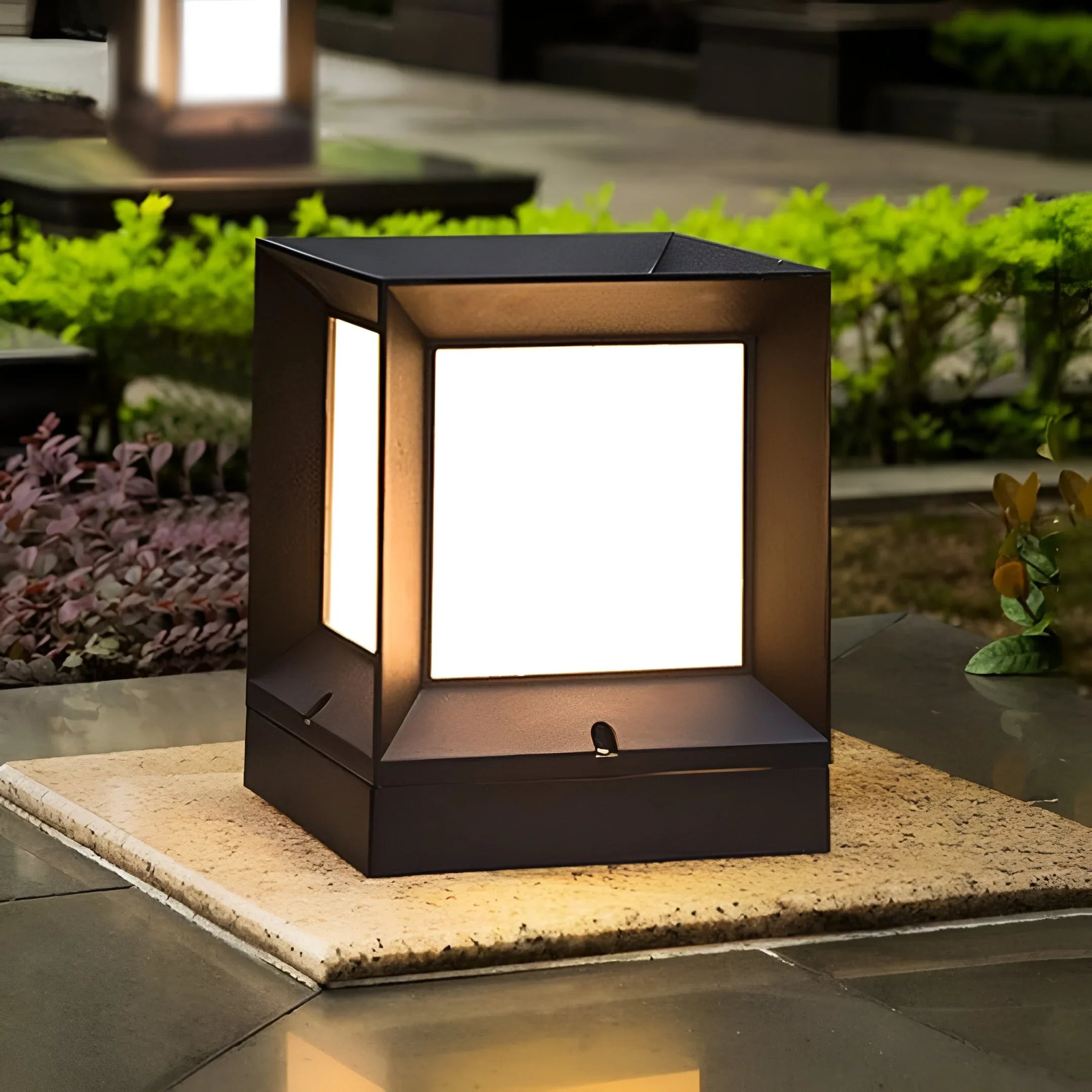 GlowPillar – Sleek Outdoor LED Light